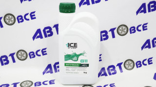 Антифриз зеленый G11 -40 1л ICE-CRUIZER