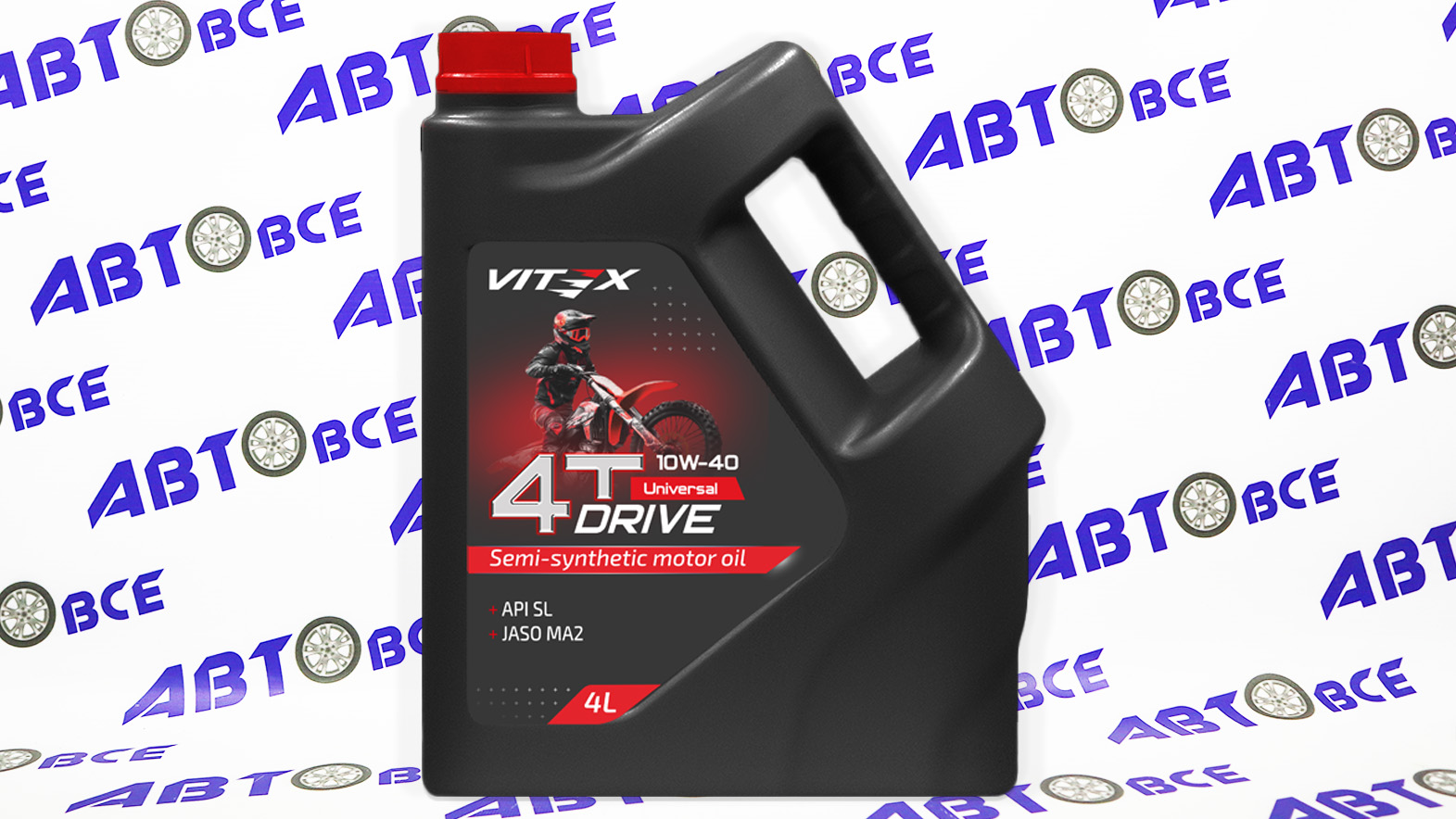 Масло 4-х тактное 10w40 (полусинтетическое) SL Drive Universal 4л VITEX