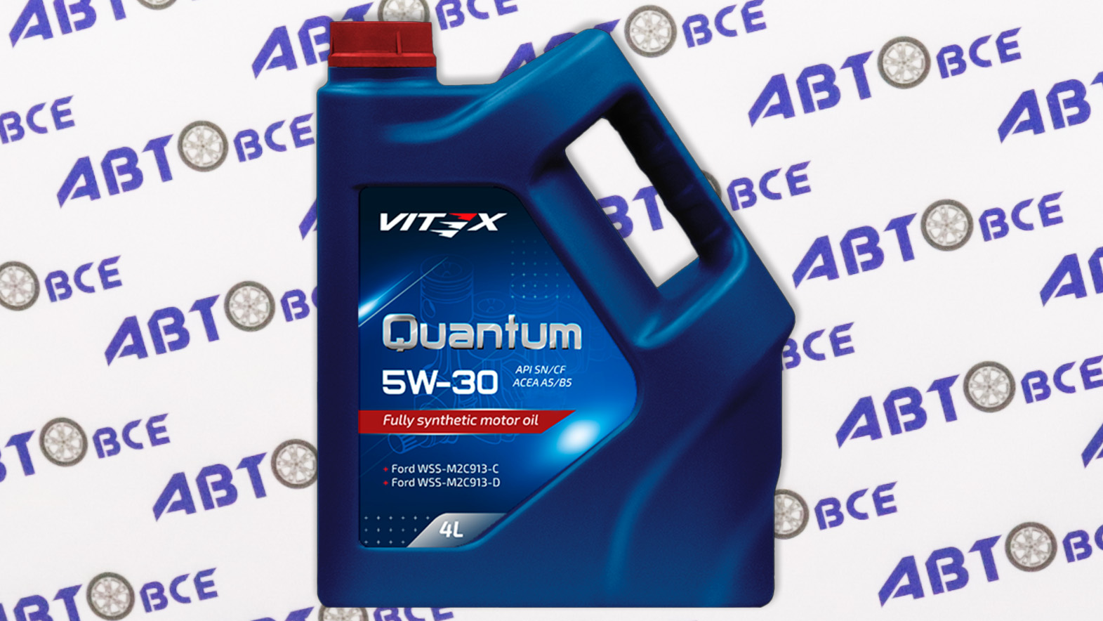 Масло моторное 5W30 (синтетическое) SN/CF A5/B5 Quantum 4л VITEX