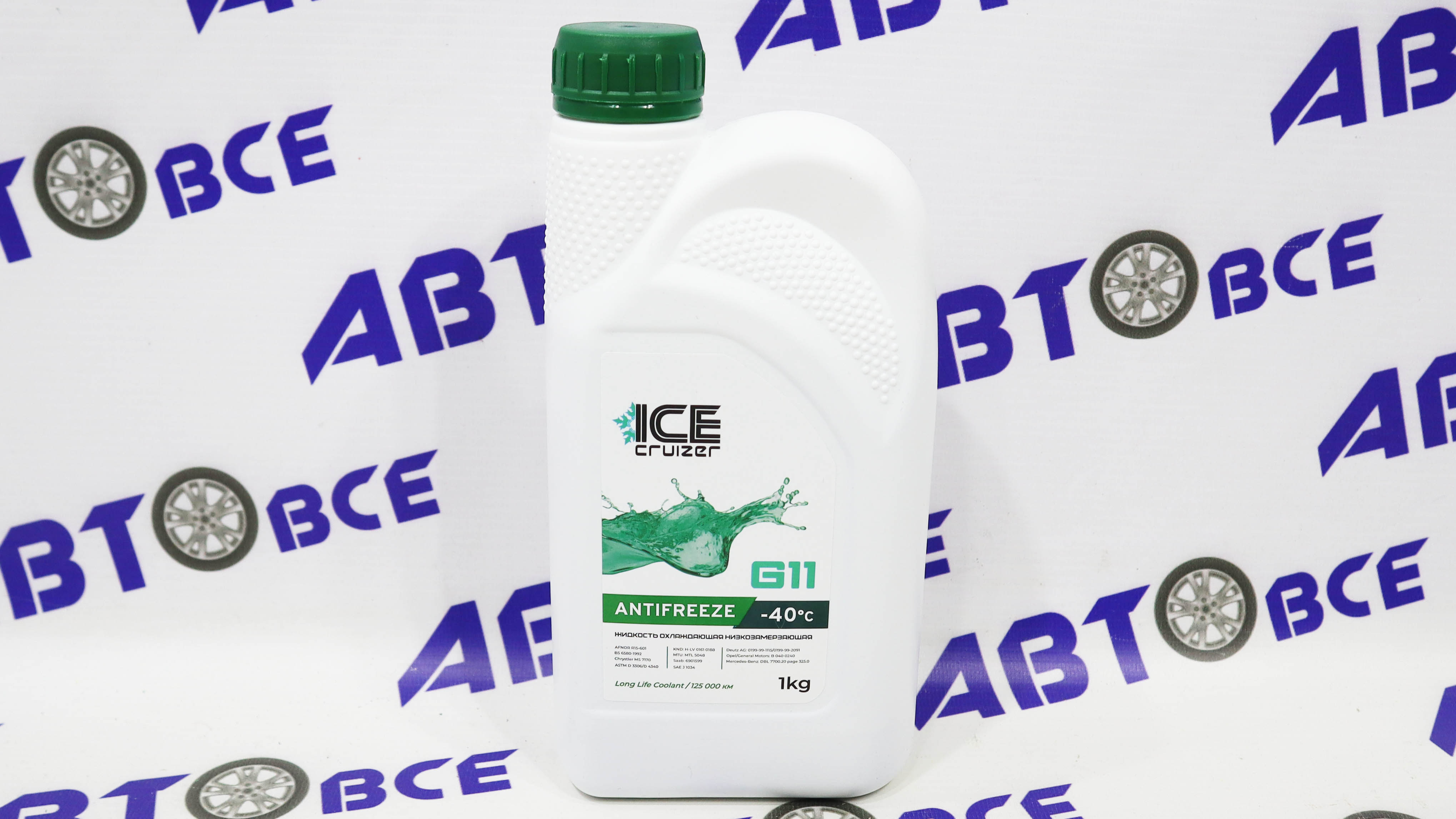 Антифриз зеленый G11 -40 1л ICE-CRUIZER