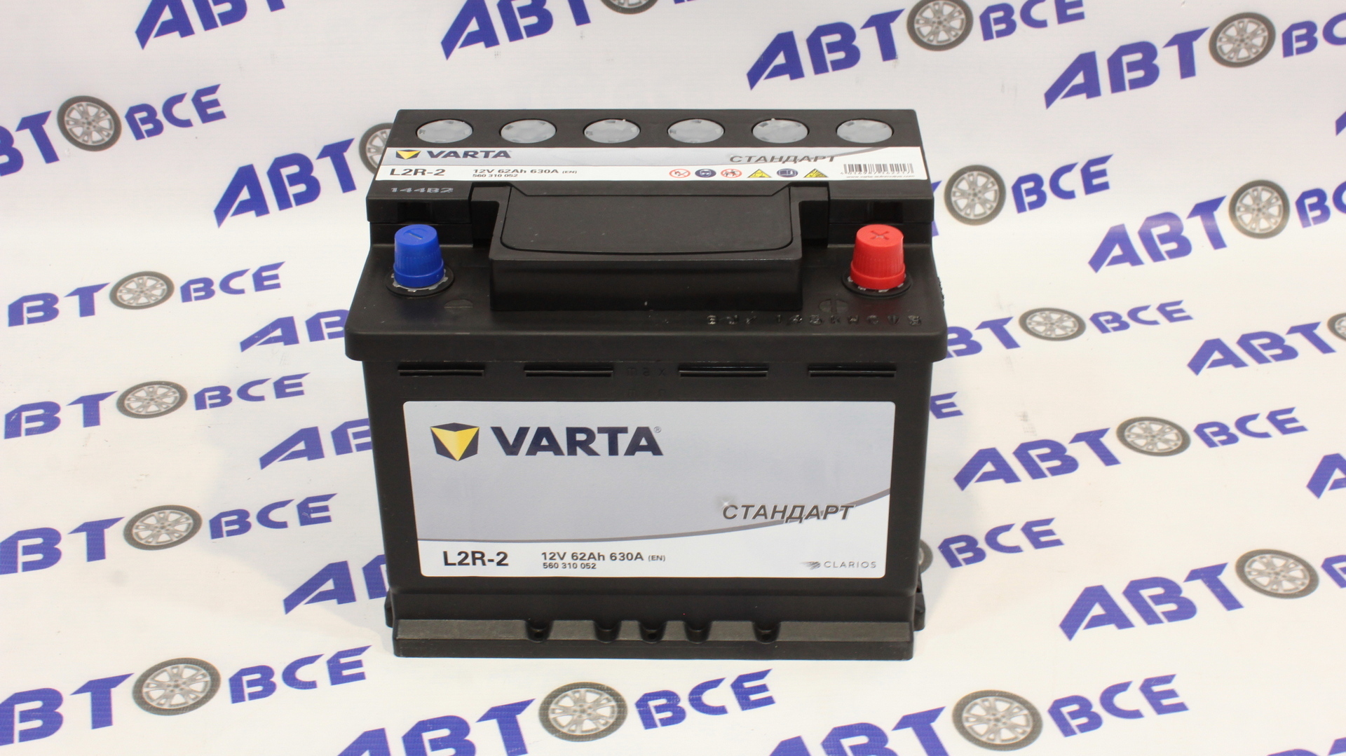 Аккумулятор 62А VARTA (Стандарт) евро (правый +)