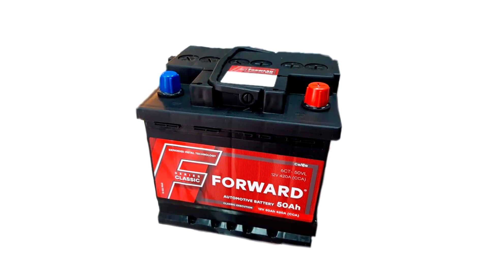 Аккумулятор 50А FORWARD EFB евро (ОП правый+) (205/175/190) Россия