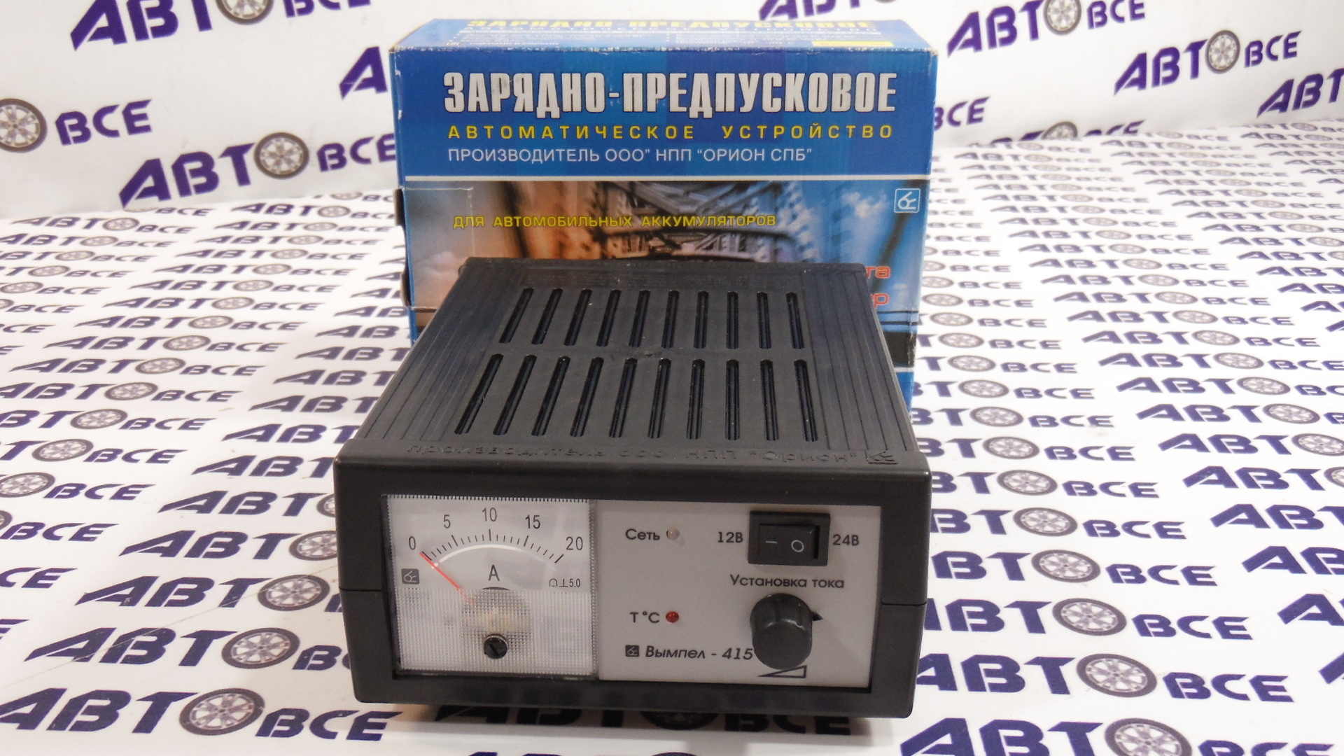 Зарядное устройство для АКБ (зарядно-предпусковое) 12/24В 15А  Орион-415