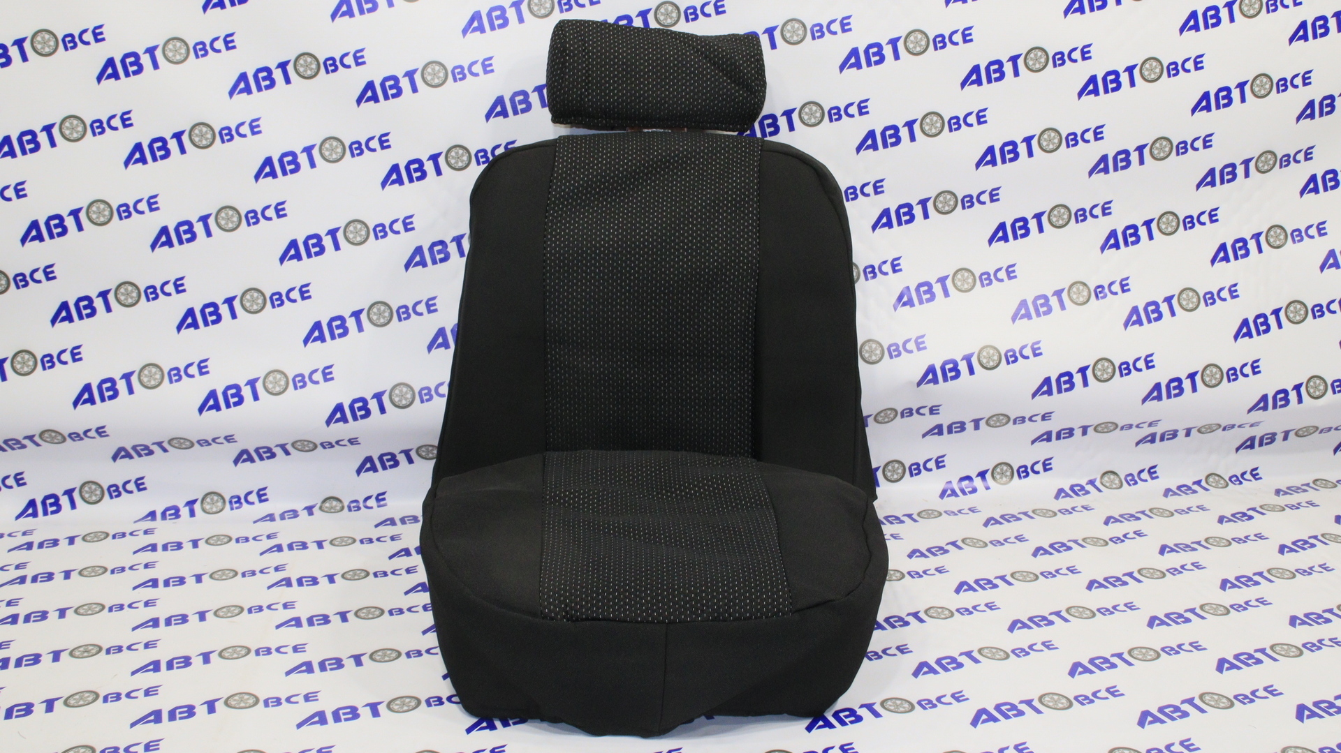 Чехлы сидений ВАЗ-2106 черный норма