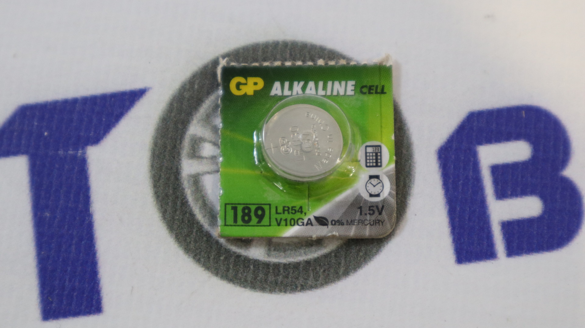 Батарейка AG10 LR54/189F/10BL GP