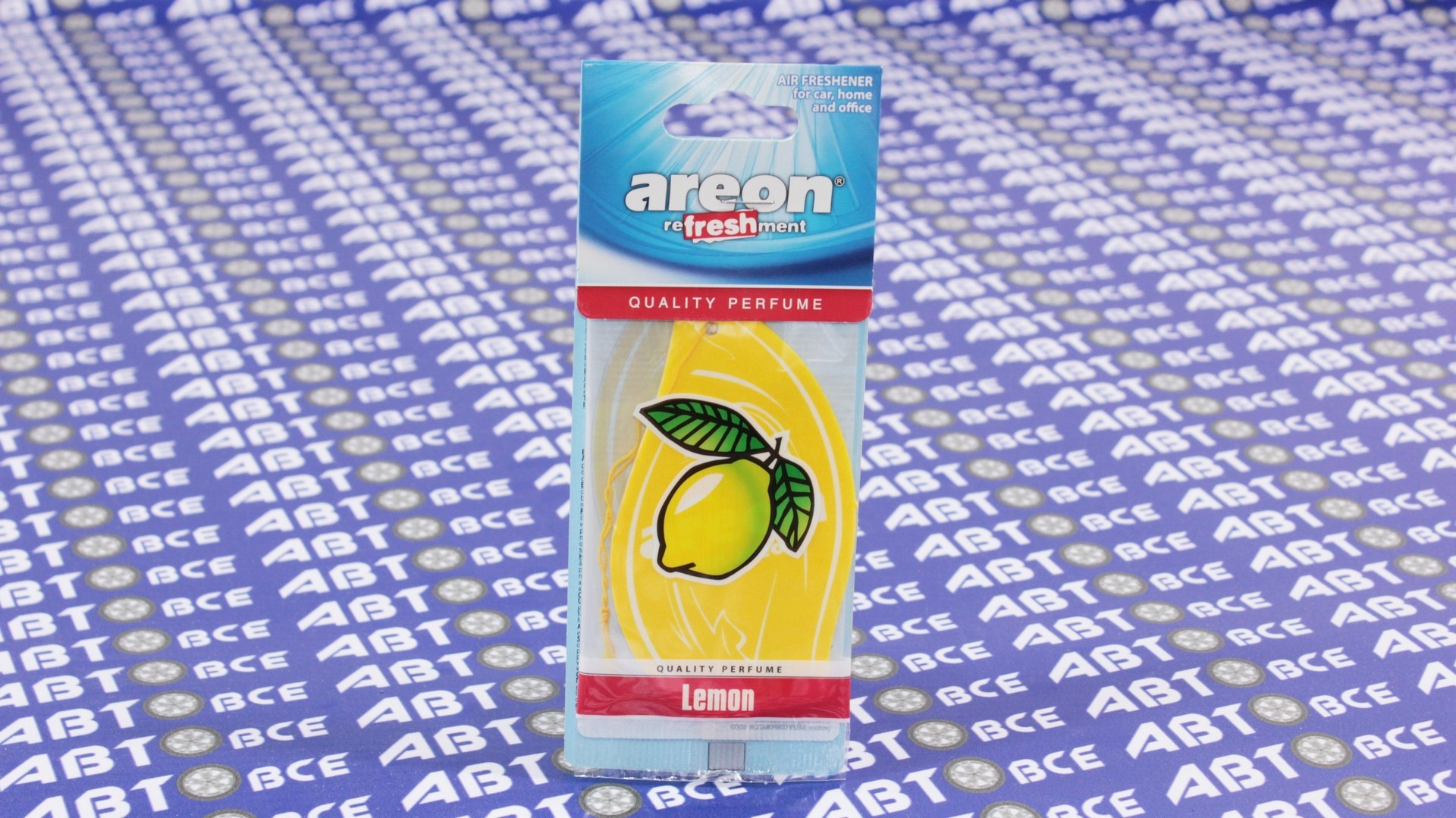Ароматизатор (освежитель) сухой-малый (лист) Лимон AREON 