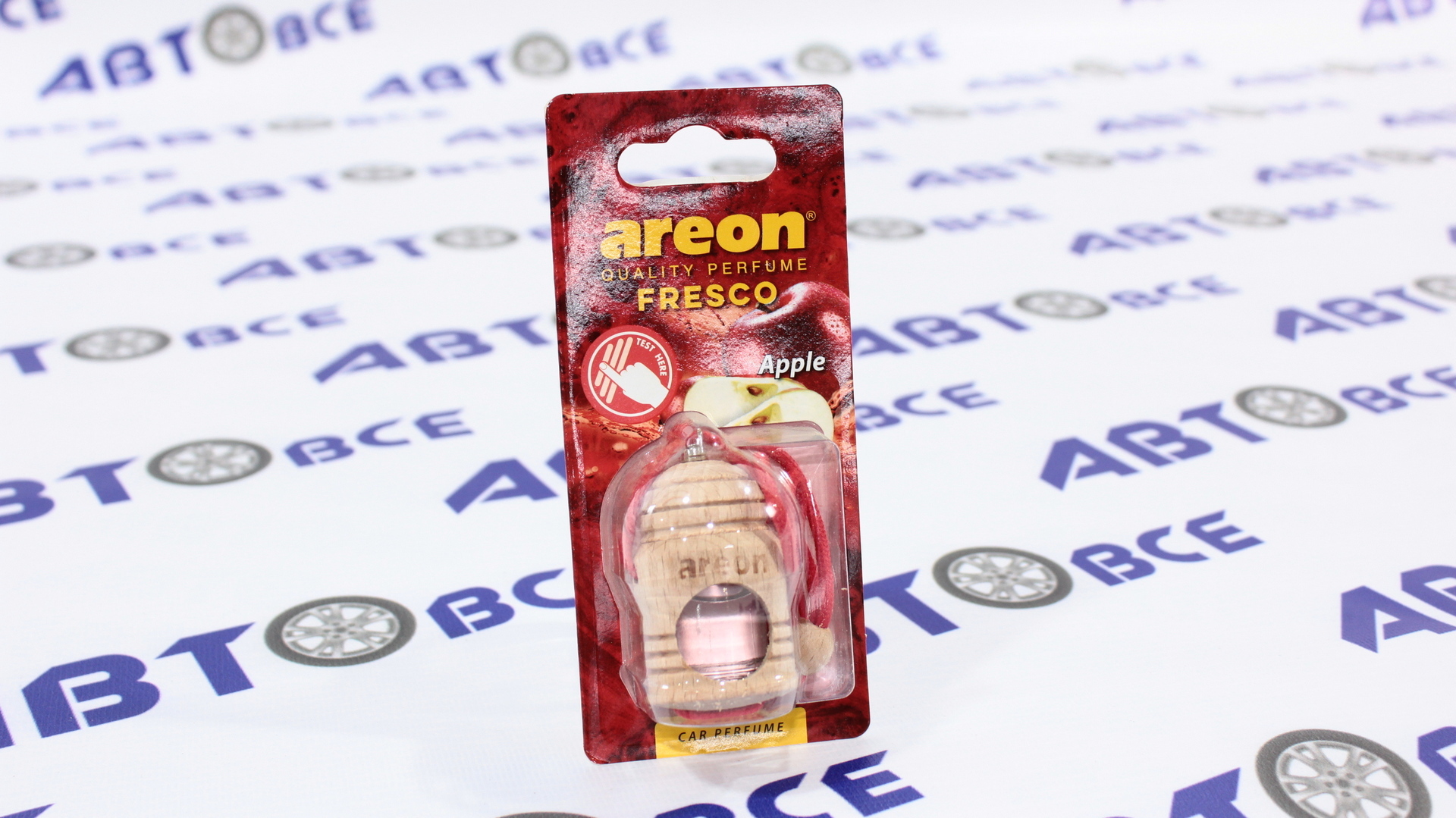 Ароматизатор (освежитель) FRESCO Гель (Бочонок) Красное Яблоко (4 мл) AREON