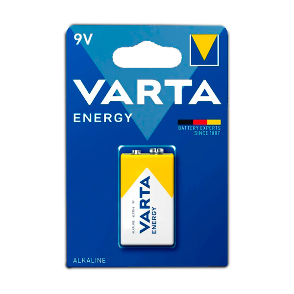 Батарейка VARTA 6LR61 Крона ENERGY BL 1 VARTA