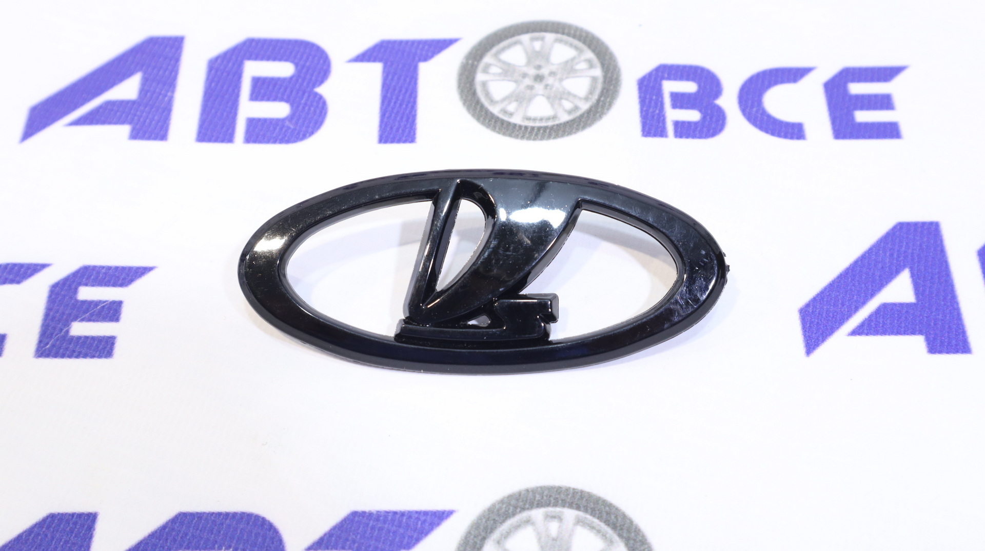 Наклейка-эмблема LADA  2110 китай черная Самара