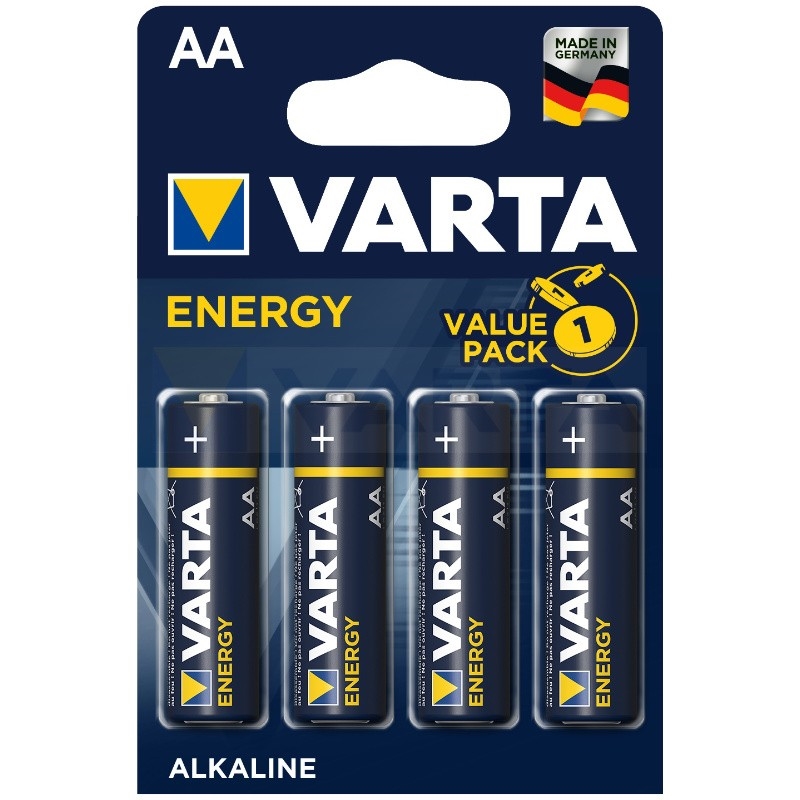 Батарейка AA Longlife Max Power LR6/4BL VARTA