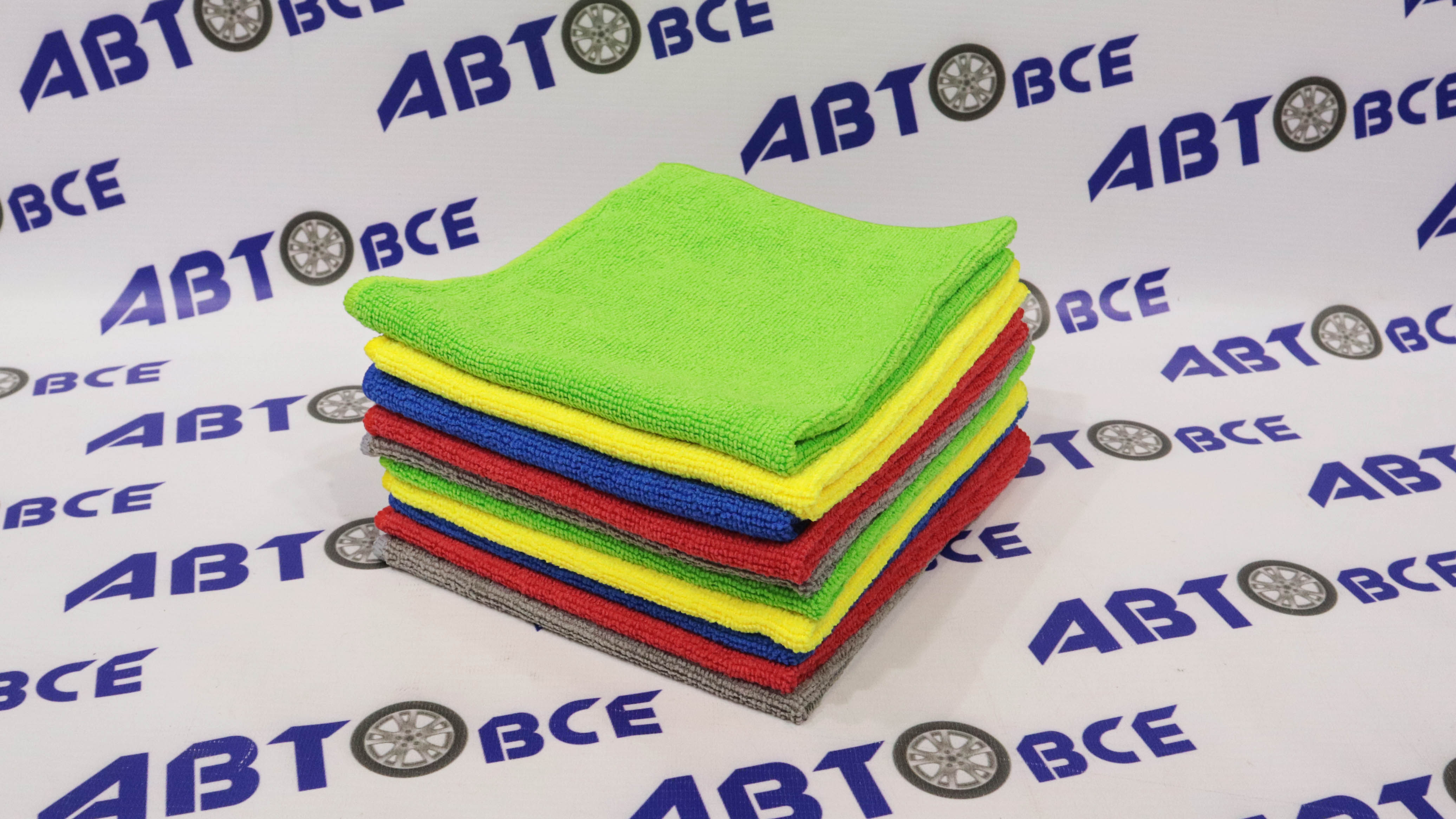 Салфетка набор микрофибра SKYWAY 40*35см прямоугольники 10 шт