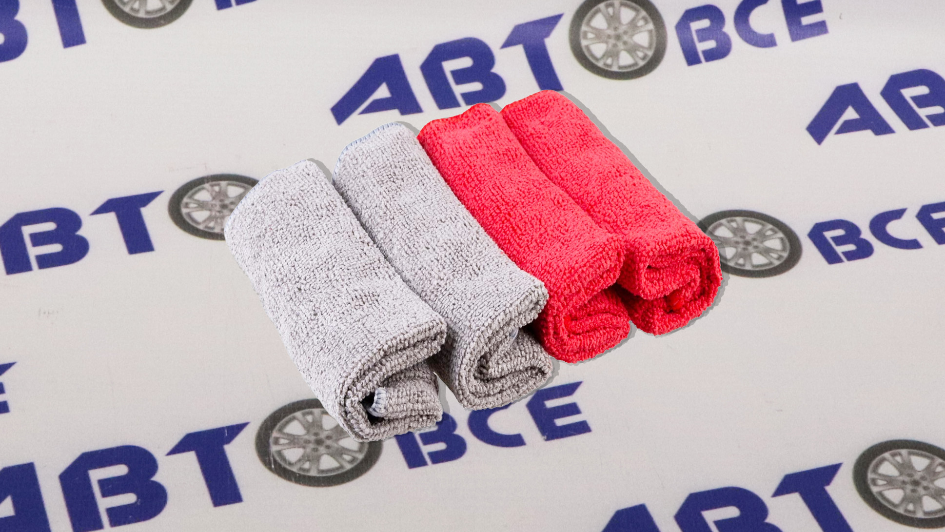 Салфетка набор микрофибра SKYWAY 40*35см прямоугольники 4 шт