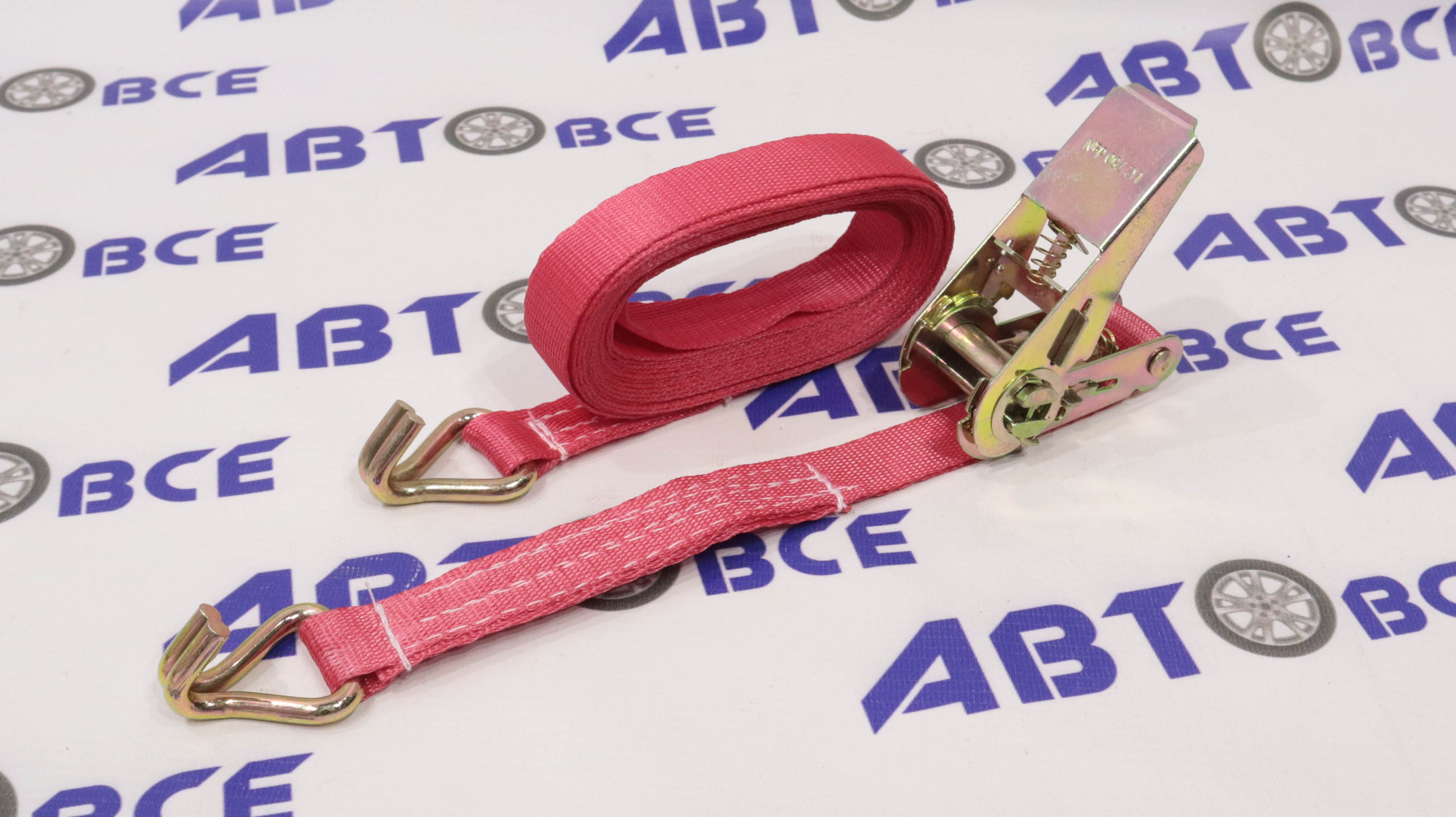 Стяжка груза 0,80т 5,0м SKYWAY 25мм оранжевый с храповым механизмом 1шт