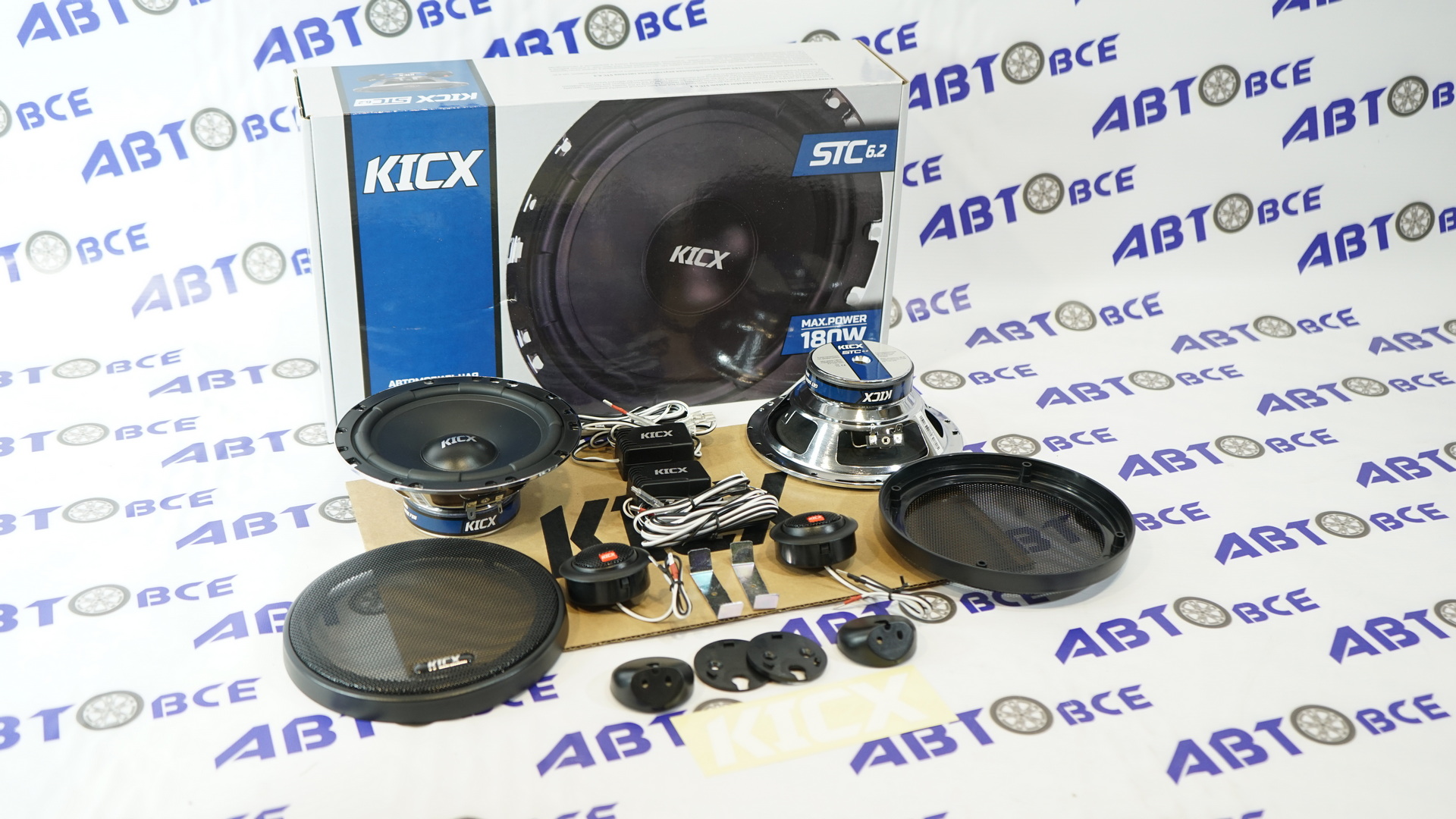 Динамики (акустика) комплект 2шт R16 STC-6.2 KICX