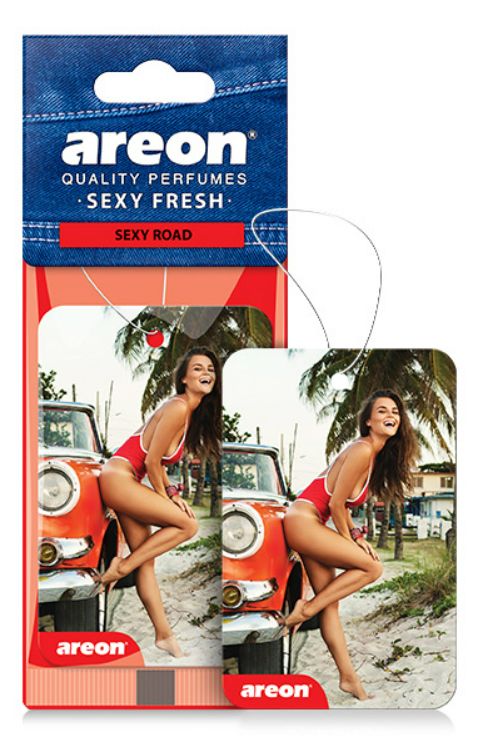 Ароматизатор (освежитель) сухой (лист) SEXY FRESH Sexy AREON