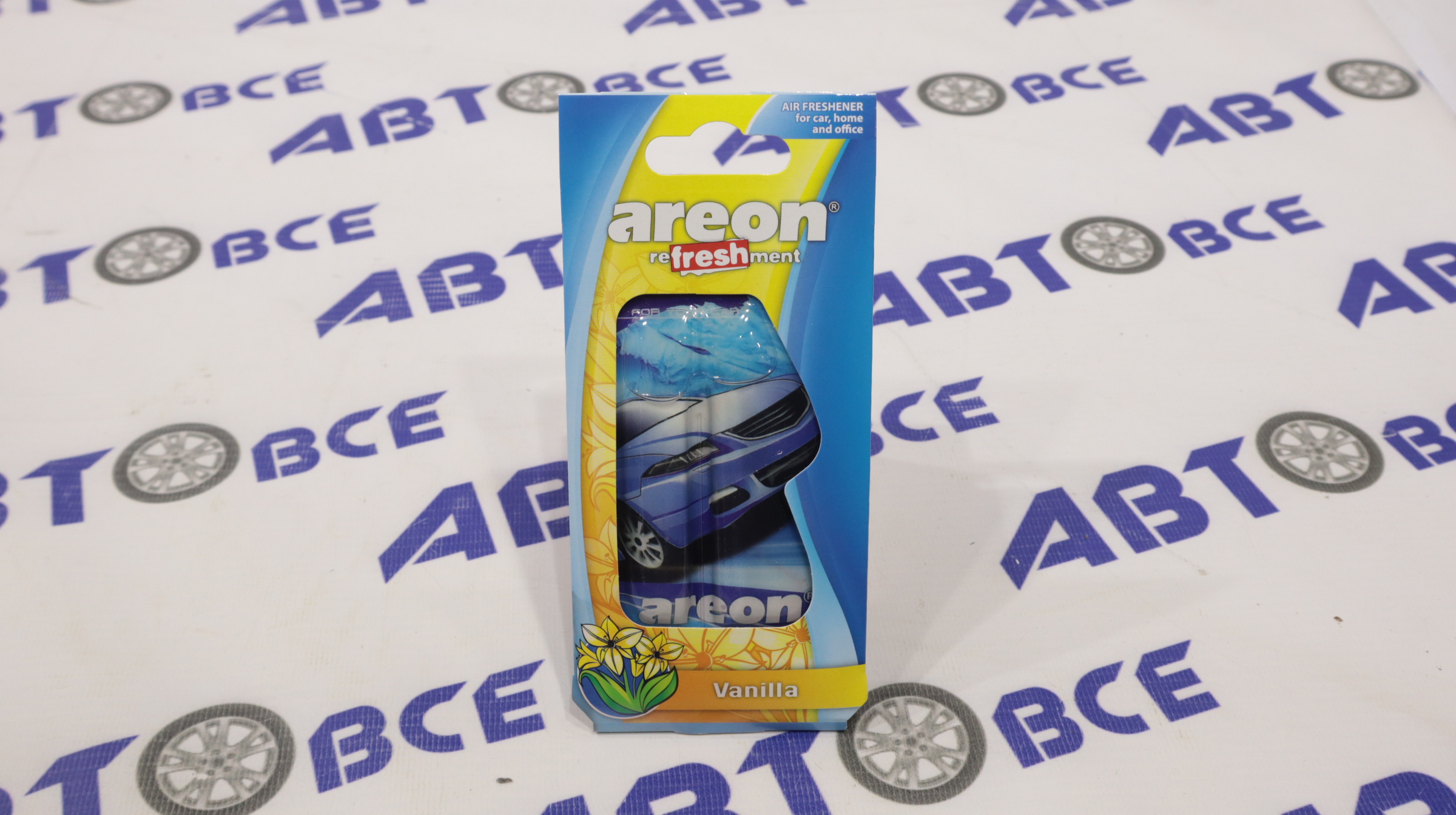 Ароматизатор (освежитель) Гель (машинки) Ваниль (8,5мл) (упаковка 24) AREON
