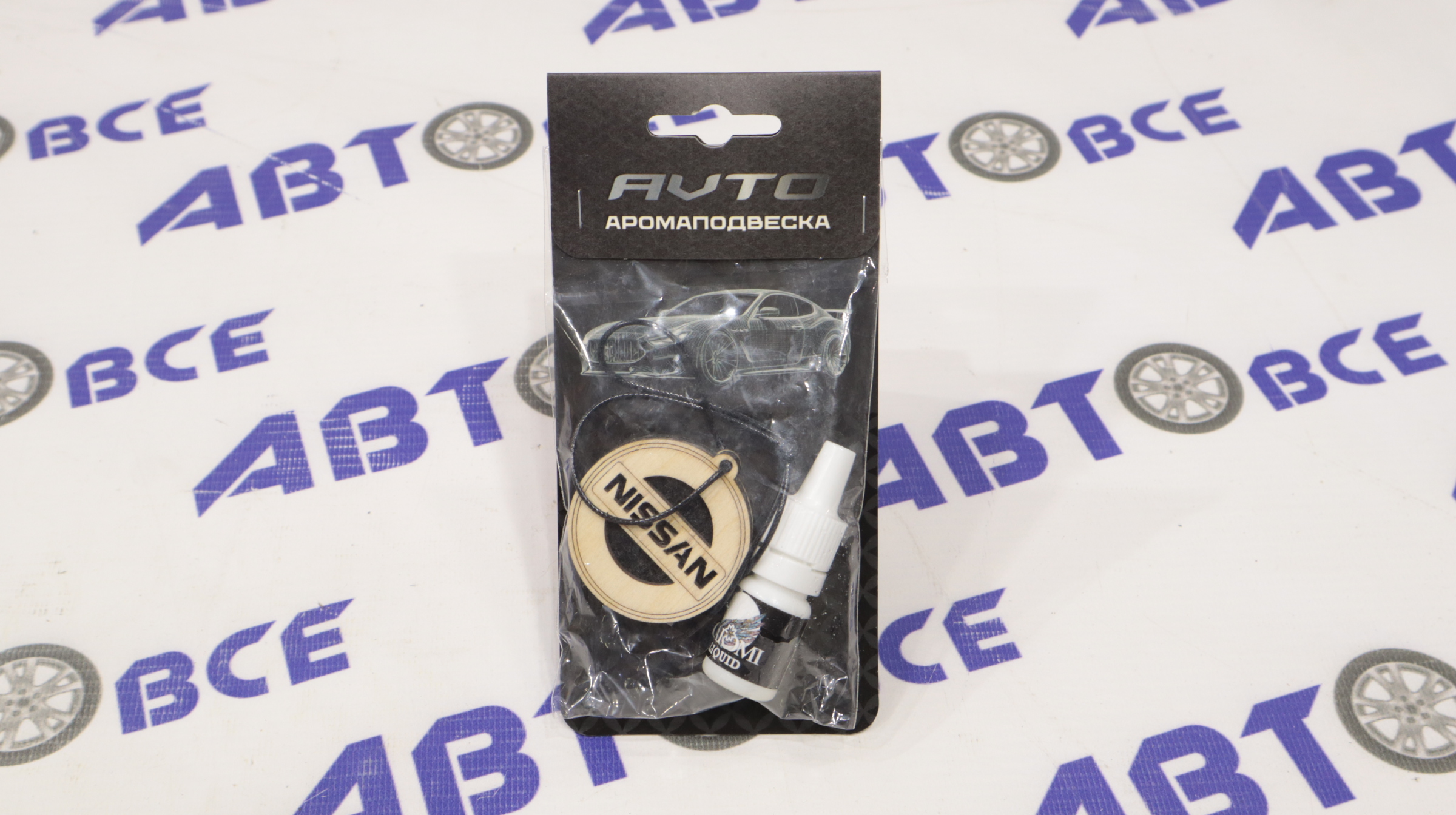 Ароматизатор (освежитель) (подвесной) с логотипом NISSAN CAROMI