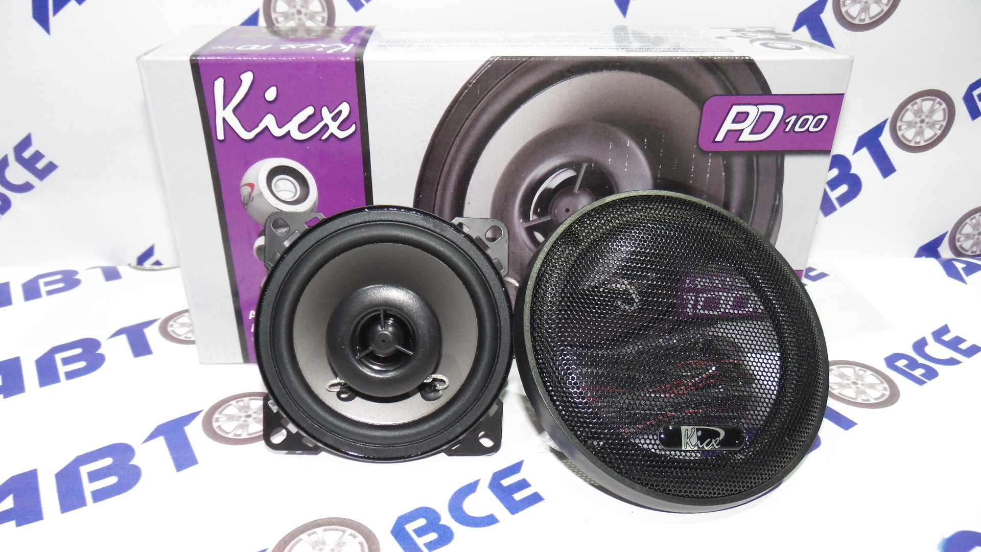 Динамики (акустика) комплект 2шт R10 PD-100 KICX
