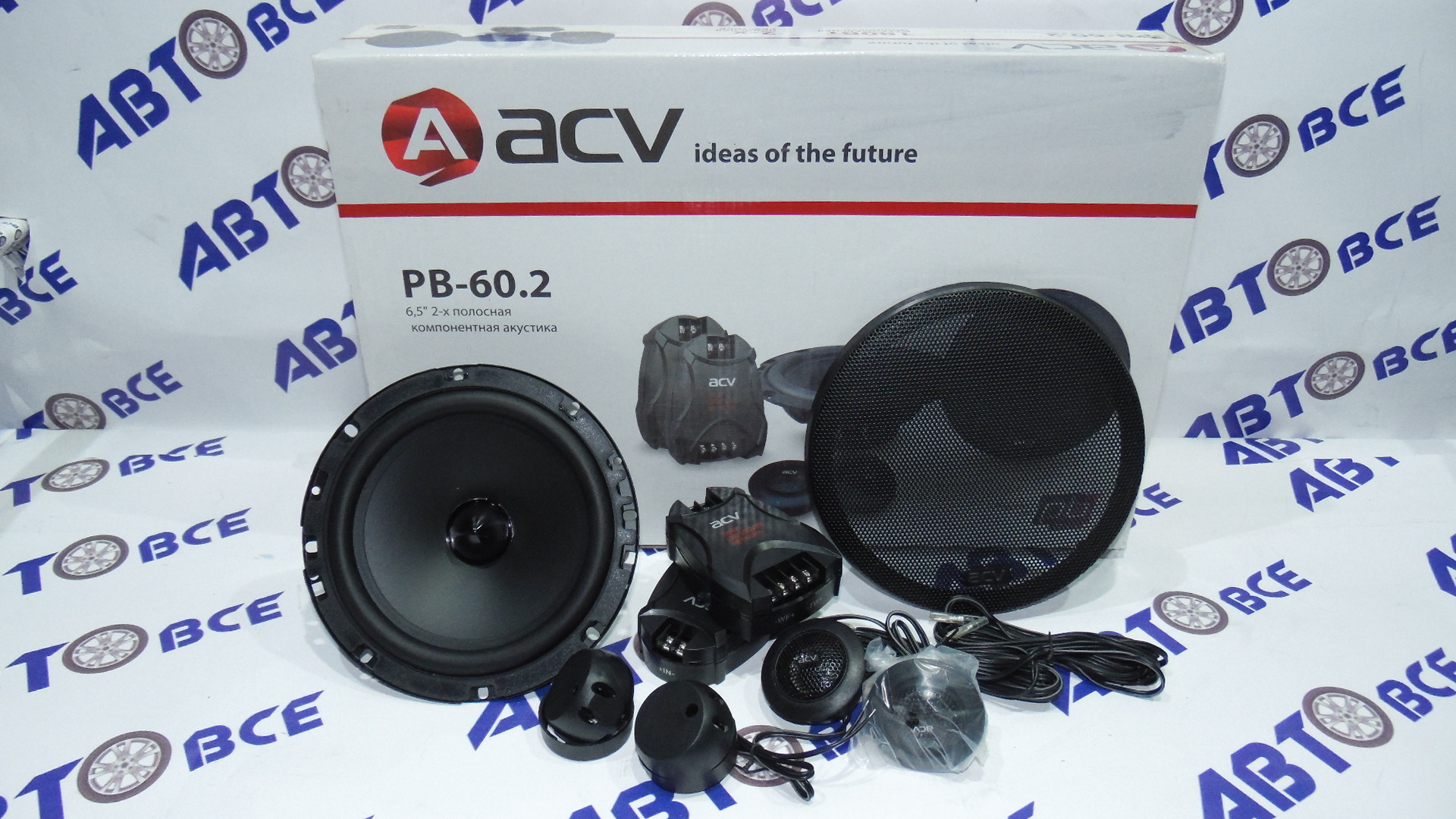 Динамики (акустика) комплект 2шт R16 (2-х компонентные) PB60.2 ACV