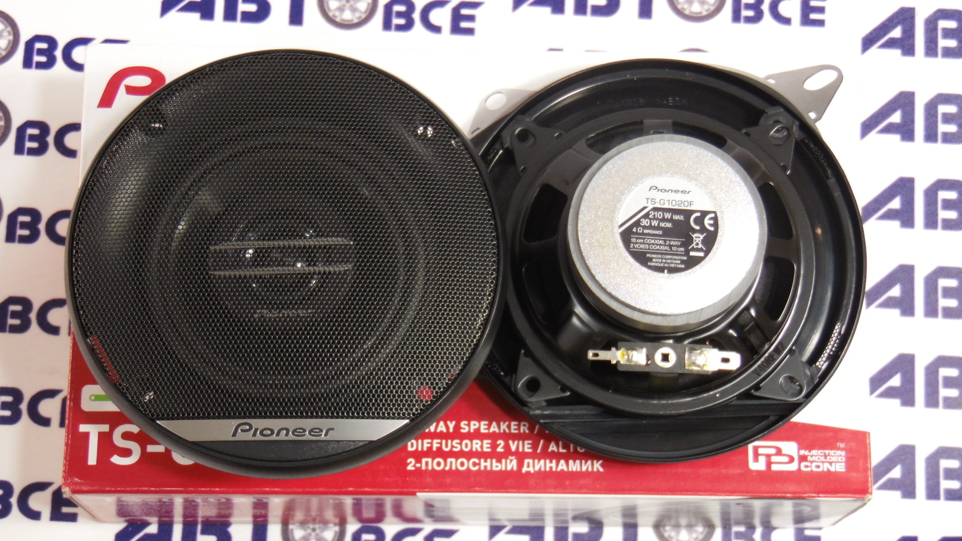 Динамики (акустика) комплект 2шт R10 TS-G1020F PIONEER