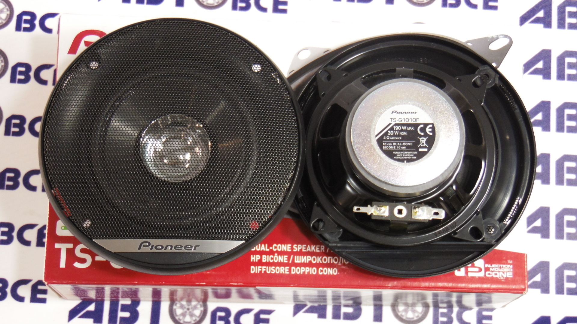 Динамики (акустика) комплект 2шт R10 TS-G1010F (широкополосные) PIONEER
