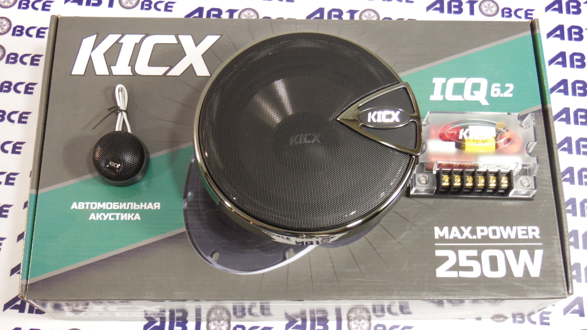Динамики (акустика) комплект 2шт R16 ICQ-6.2 (двухкомп.) KICX