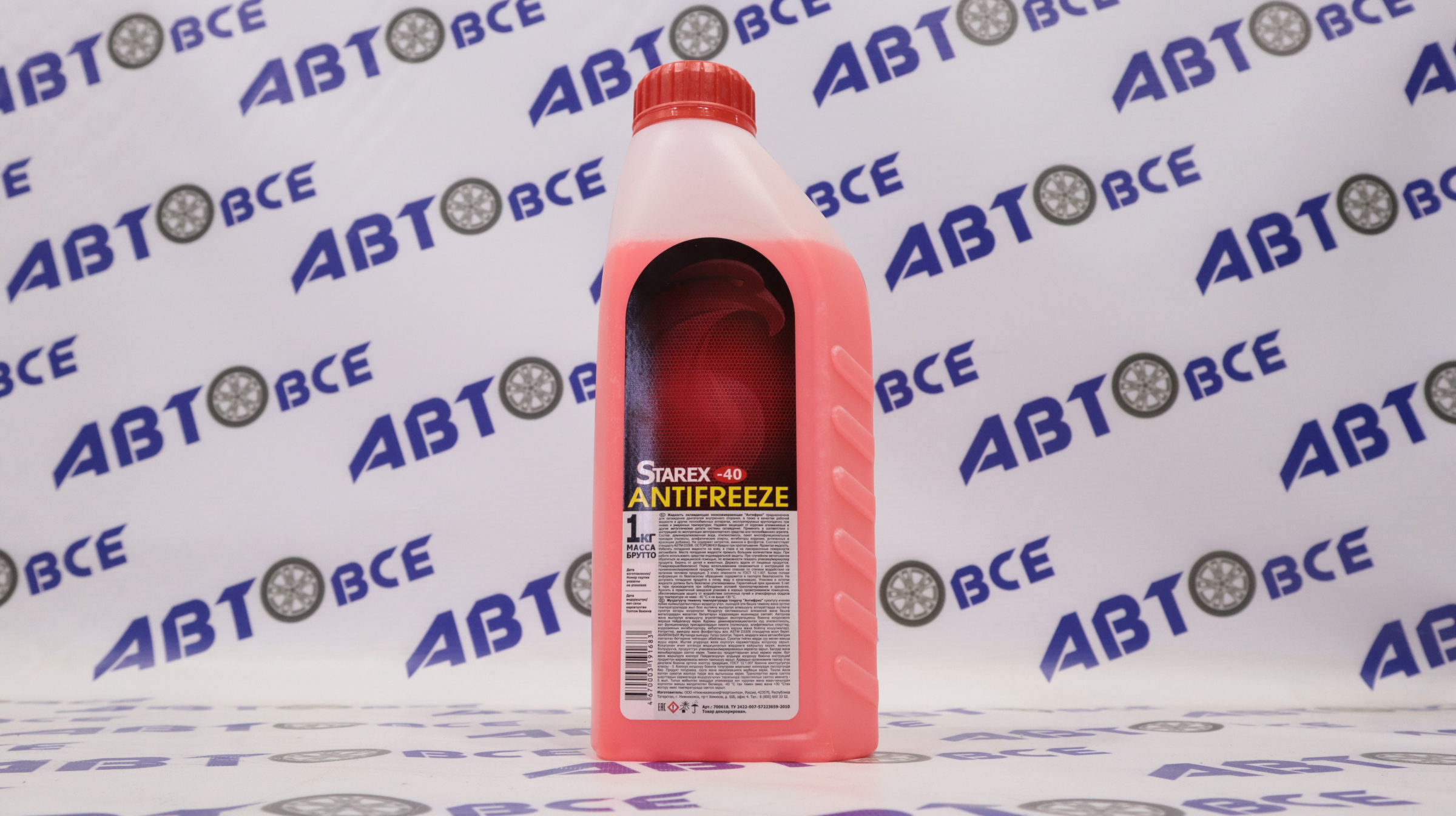 Антифриз красный G12 -40 1л STAREX
