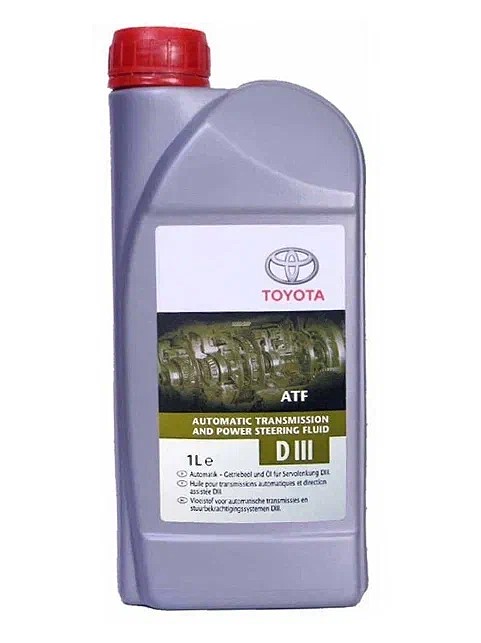 Жидкость для АКПП Toyota ATF D-III - 1 литр