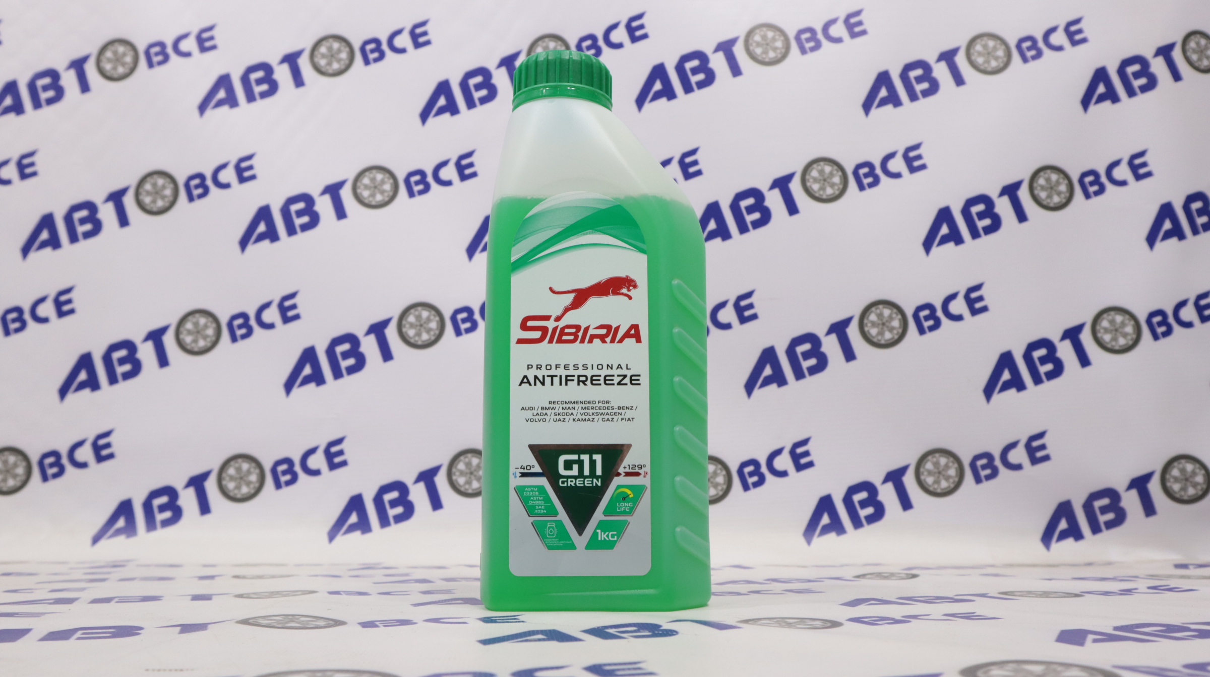 Антифриз зеленый G11 -40 1л SIBIRIA