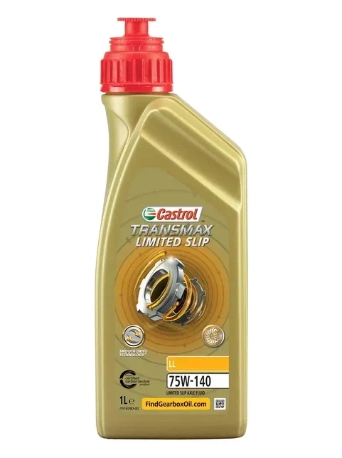 Масло трансмиссионное 75W140 GL-5 Transmax Limited Slip LL 1л CASTROL