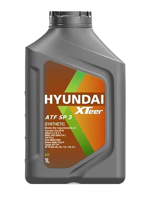 Масло трансмиссионное ATF SP-3 1л HYUNDAI XTEER