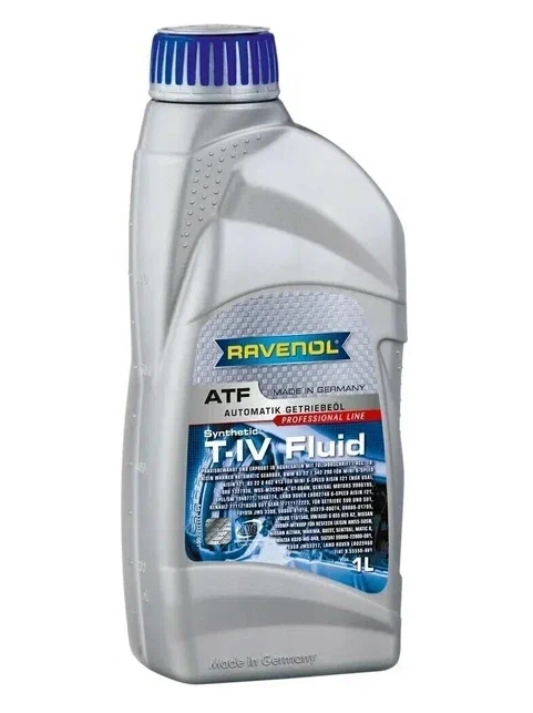 Масло трансмиссионное ATF T-IV (синтетика) 1л RAVENOL