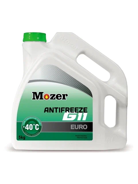 Антифриз зеленый G11 EURO 5л MOZER