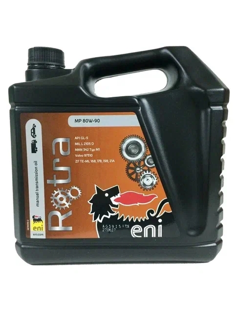 Масло трансмиссионное 80W90 GL-5 4л ENI