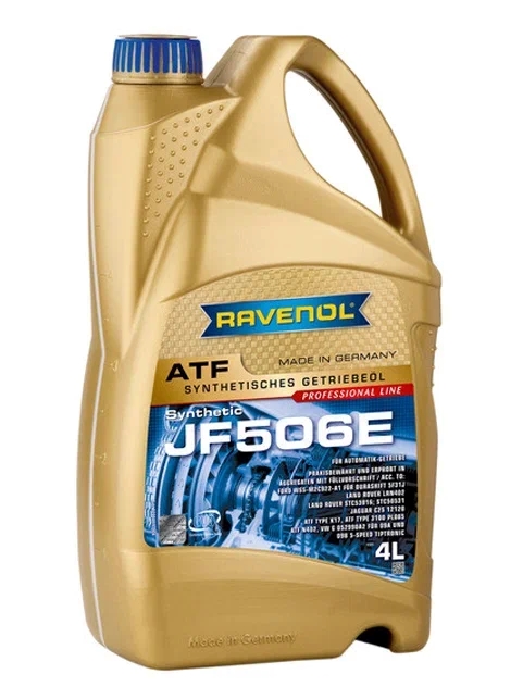 Масло трансмиссионное ATF JF506E/F5A5 для АКПП VAG Jatco 4л RAVENOL