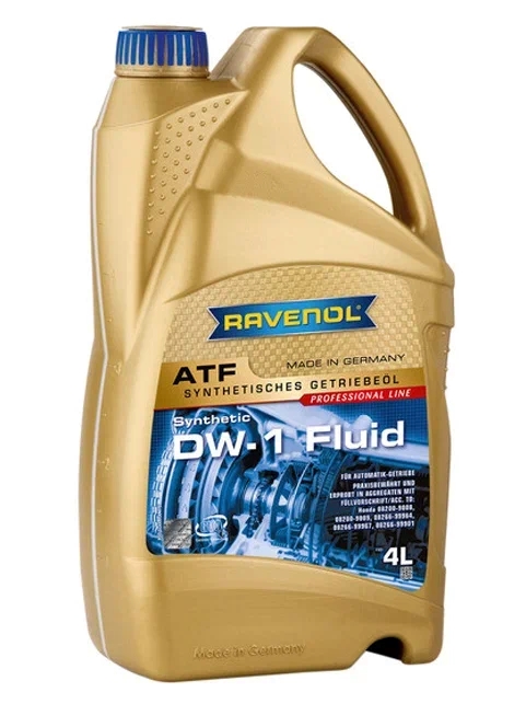 Масло трансмиссионное ATF DW-1 Fluid 4л RAVENOL