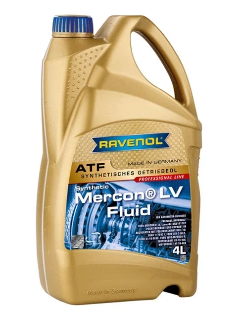 Масло трансмиссионное ATF Mercon LV 4л RAVENOL