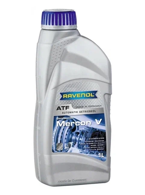 Масло трансмиссионное ATF Mercon V 1л RAVENOL