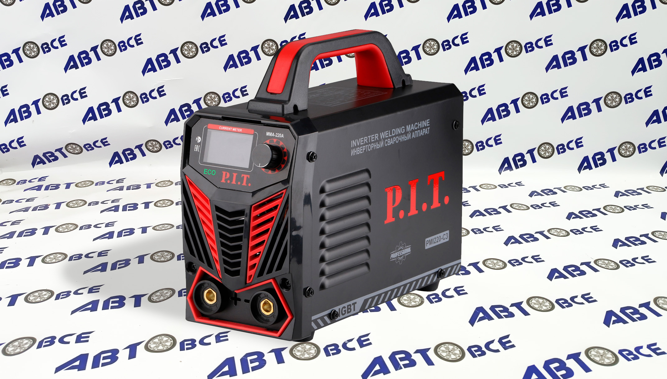 Сварочный аппарат инверторный 220A 5.8квт 1.6-3.2мм горячий старт P.I.T