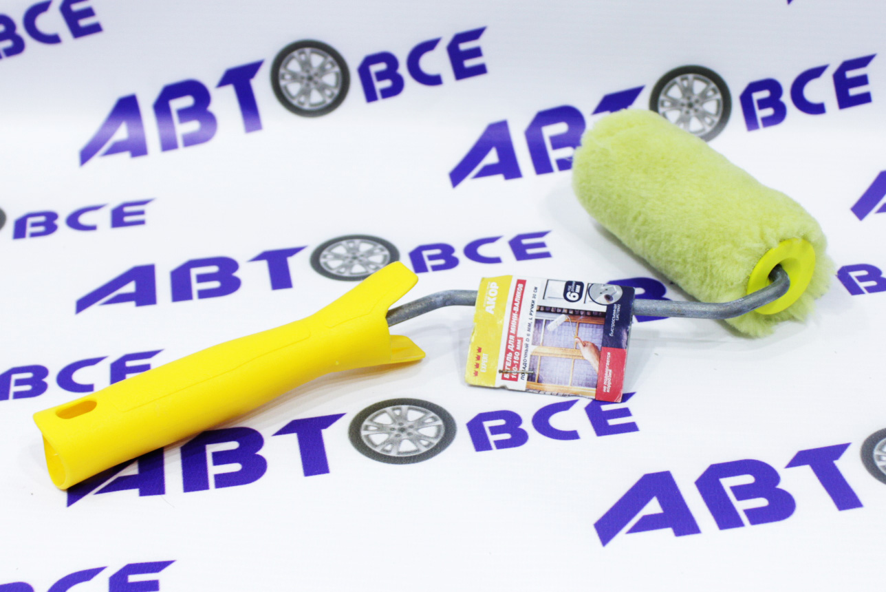 Валик малярный 100*30 с ручкой 100-150мм D=6мм 30см Неизвестный 