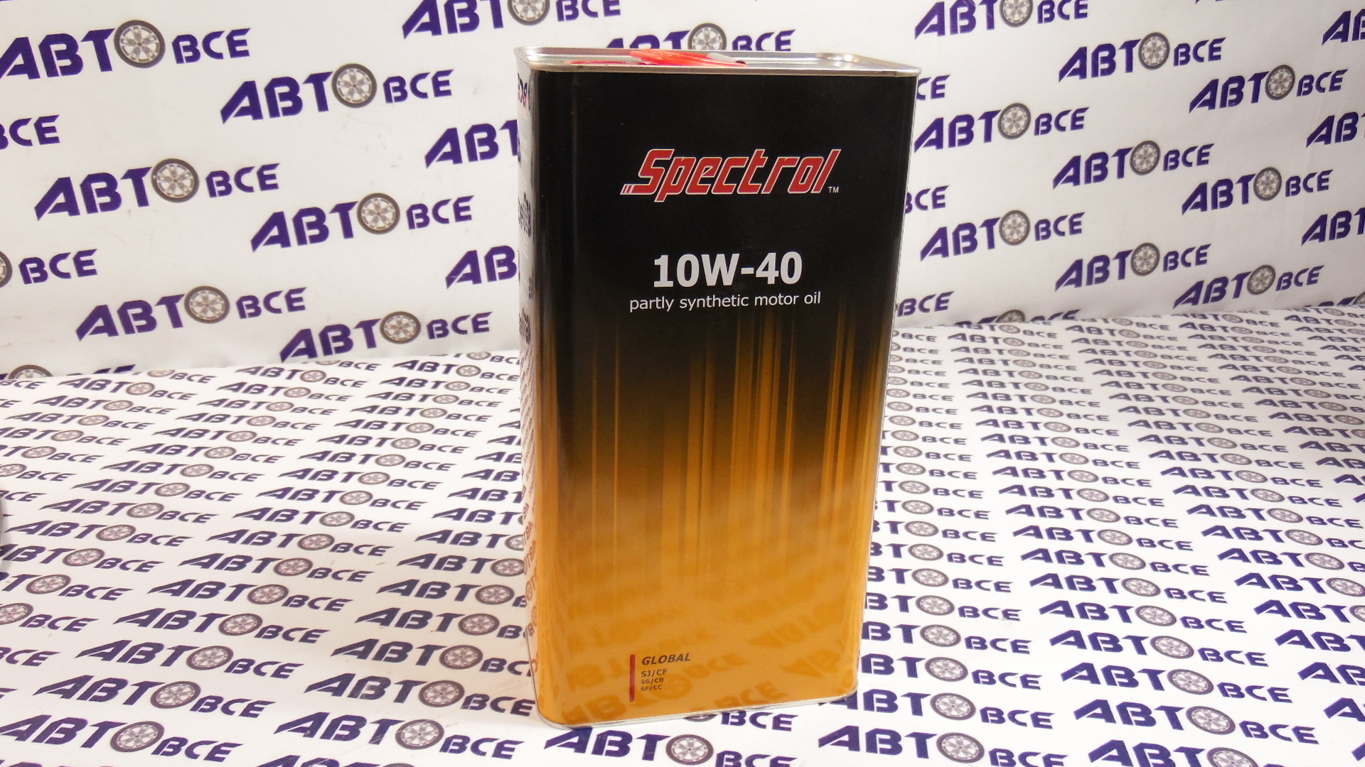 Масло моторное 10W40 (полусинтетическое) SJ/CF GLOBAL 5л SPECTROL