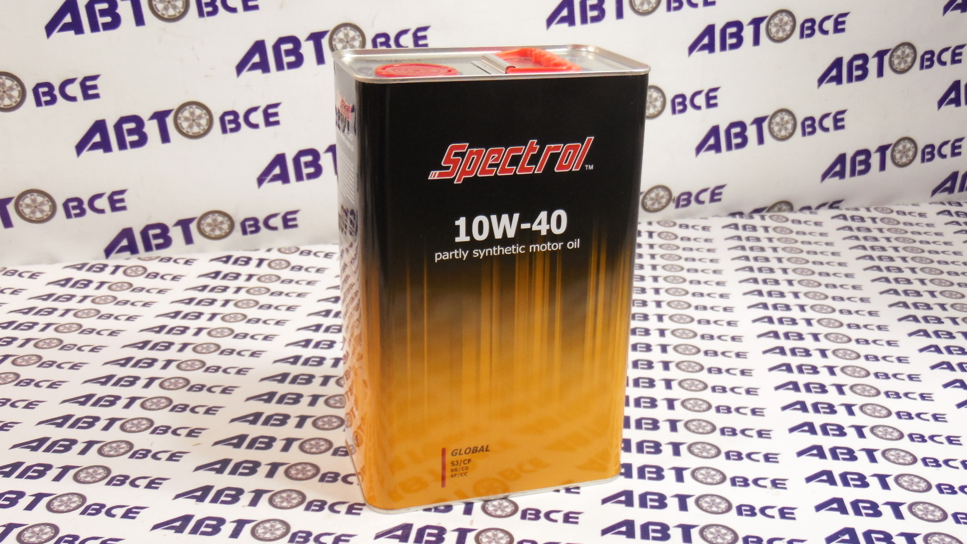 Масло моторное 10W40 (полусинтетическое) SJ/CF GLOBAL 4л SPECTROL