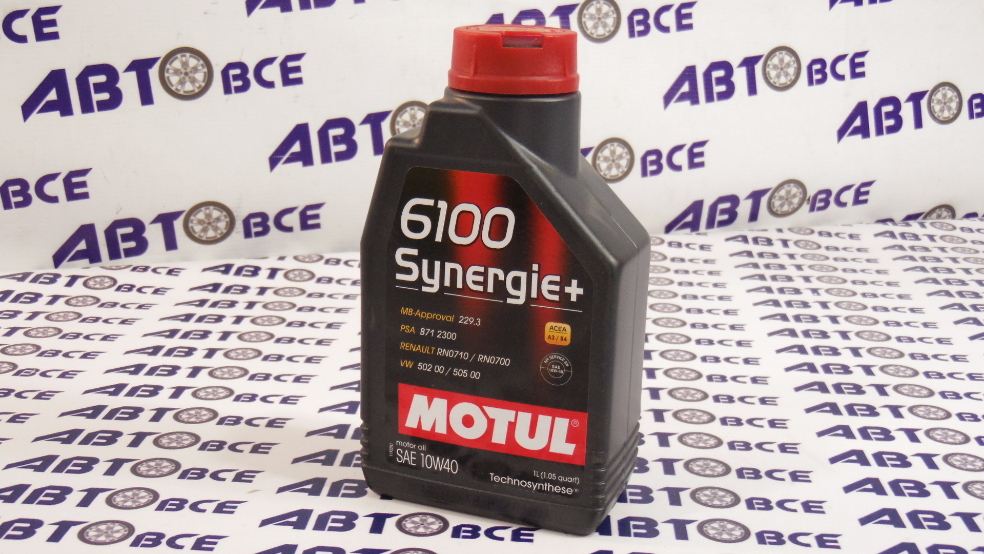 Масло моторное 10W40 (полусинтетическое) SN SYNERGIE+ 6100 1л MOTUL