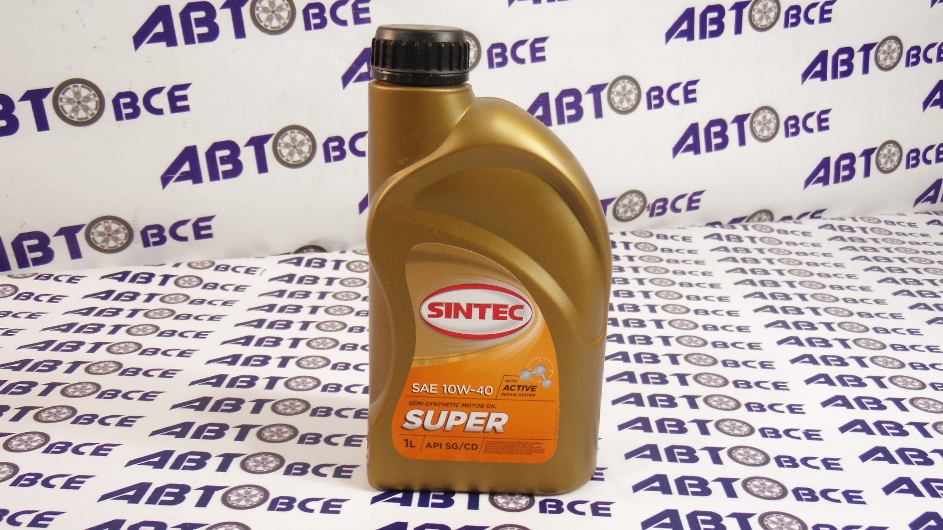 Масло моторное 10W40 (полусинтетическое) SG/CD SUPER 1л SINTEC