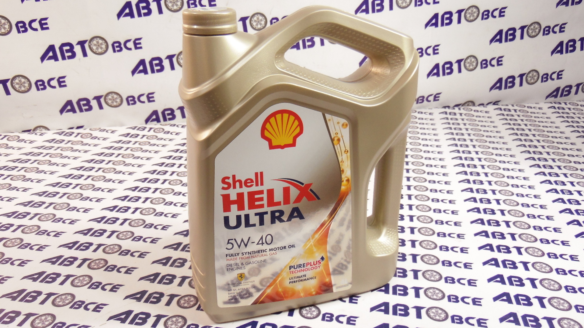 Масло моторное 5W40 (синтетическое) SN ULTRA 4л SHELL HELIX