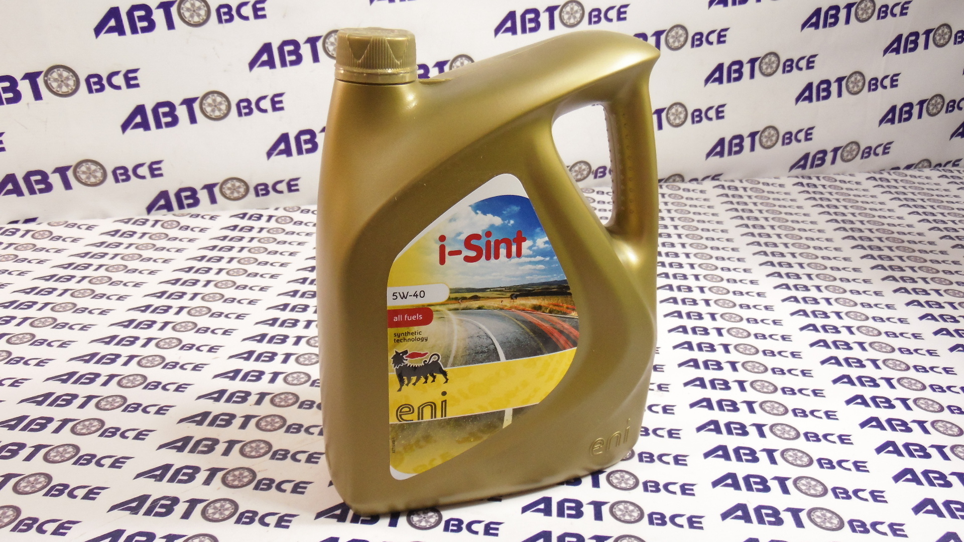 Масло моторное 5W40 (синтетическое) SN I-SINT 4л ENI