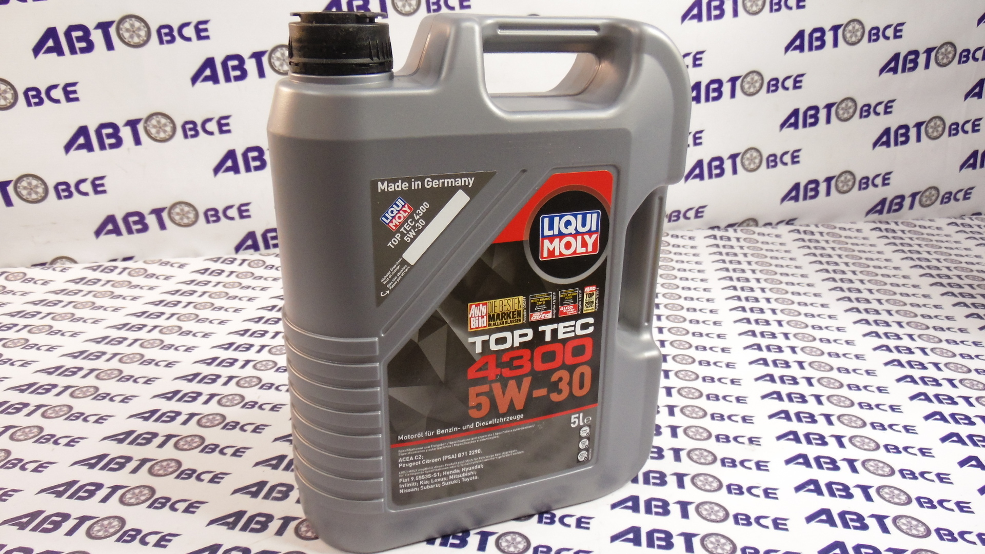 Масло моторное 5W30 (синтетическое) SN/SF TOP TEC 4300 5л LIQUI MOLY