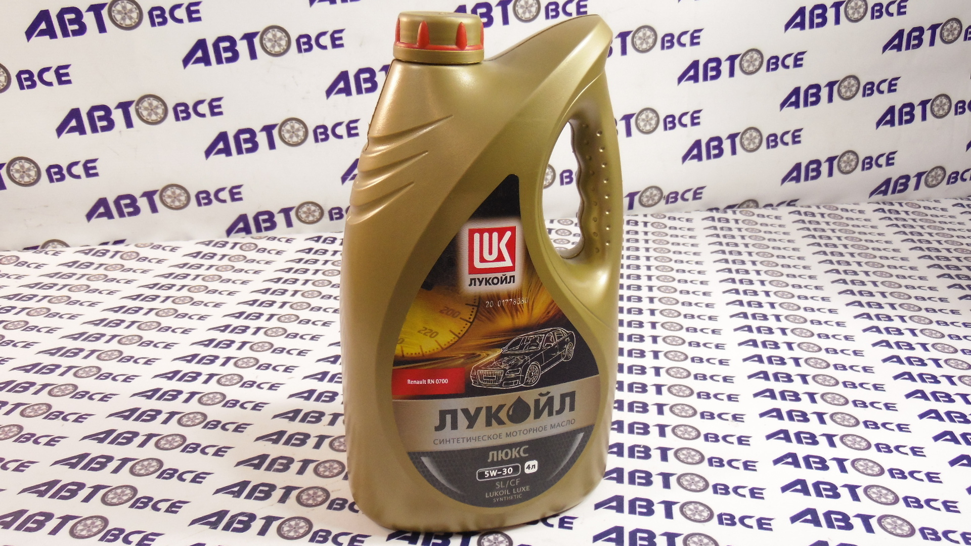 Масло моторное 5W30 (синтетическое) SL/CF LUKOIL ЛЮКС 4л Лукойл
