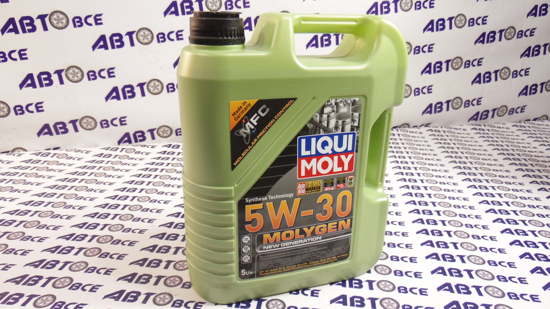 Масло моторное 5W30 (синтетическое) SN/SF MOLYGEN 5л LIQUI MOLY