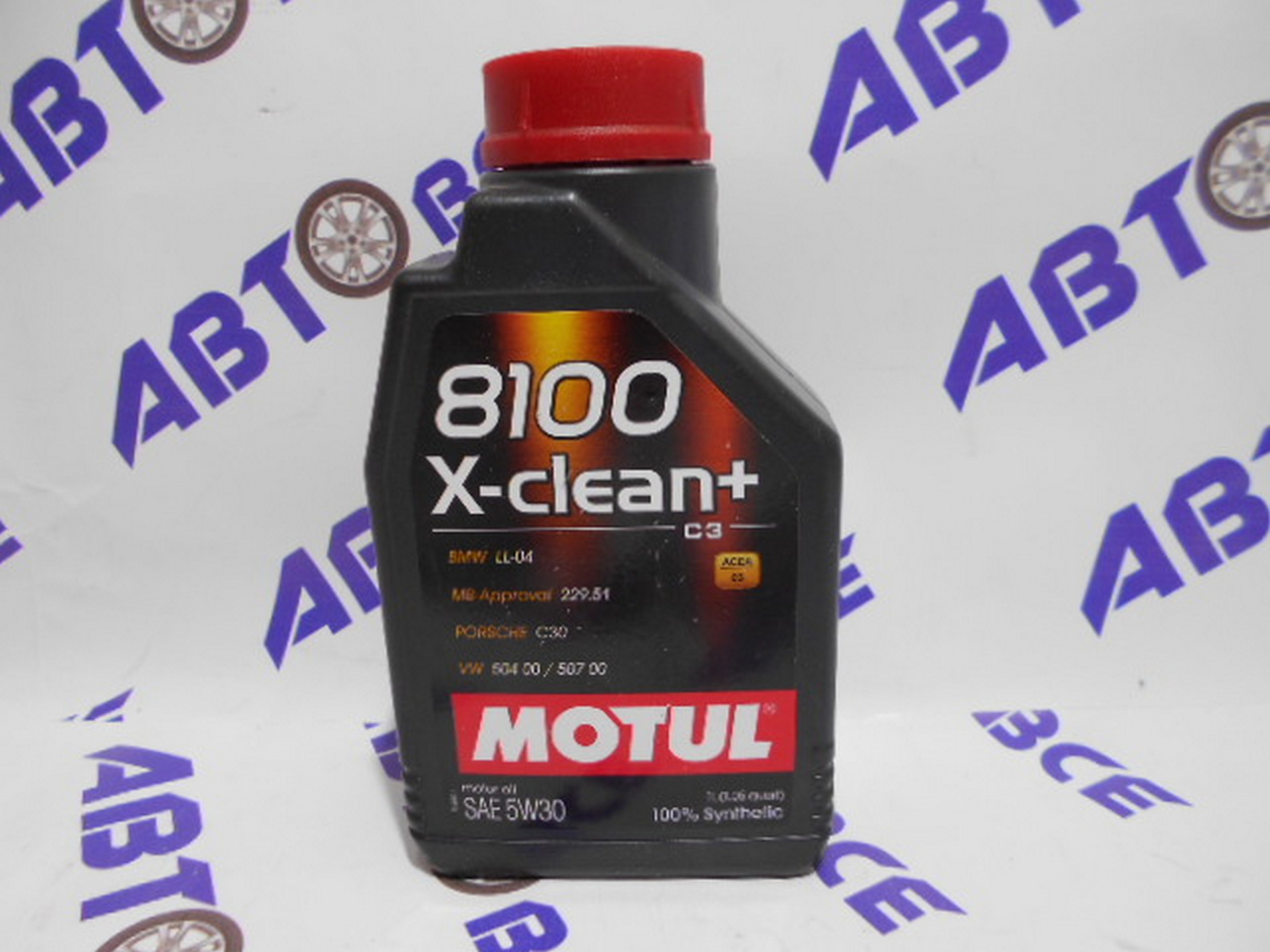 Масло моторное 5W30 (синтетика) SN MOTUL X-CLEAN + 8100 1L